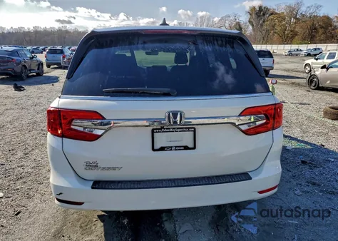2019 Honda Odyssey Exl z USA, uszkodzony, nr VIN 5FNRL6H75KB110047